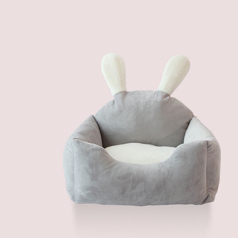 CloudPaw™ Plush Pet Bed – Washable Dog & Cat Bed with Non-Slip Base, Stays Soft Wash After Wash