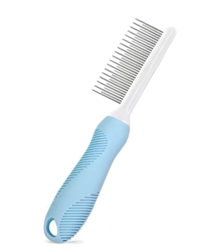 ShedLess™ Pro Dog & Cat Grooming Comb – Deshedding & Detangling Brush for Short, Medium & Long Hair